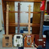 Cigar box guitar builders