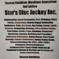 Star's Disc Jockey Inc. Thoreus Maethinos's Flashbacks Retro
