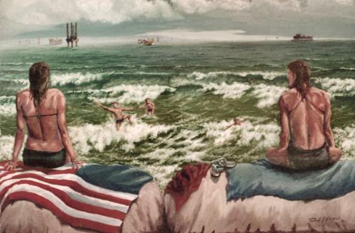 Fourchon Beach before Andrew