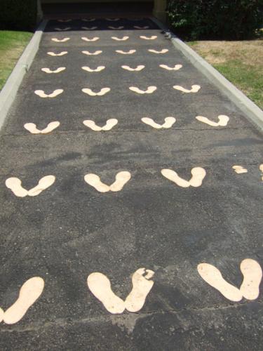 Yellow Footprints MCRD 7-30-12 30th Anniversary