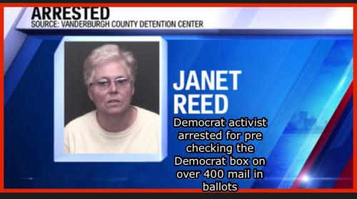 Arrested For Pre Checking Democrat