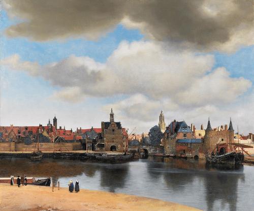 View of Delft - Vermeer