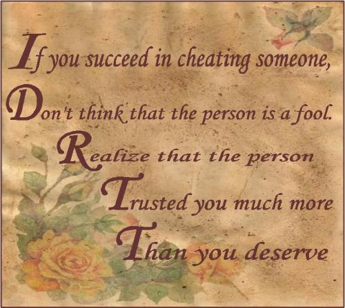 Cheat Someone