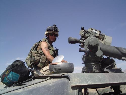 Blodgett on Guiness Turret