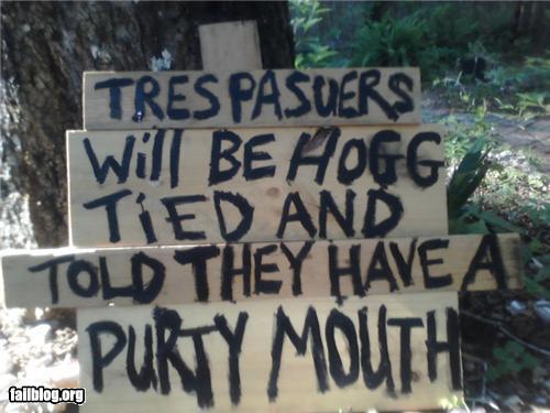 Trespassers