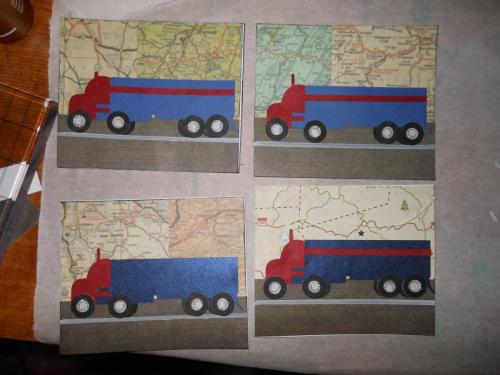 Truck cards