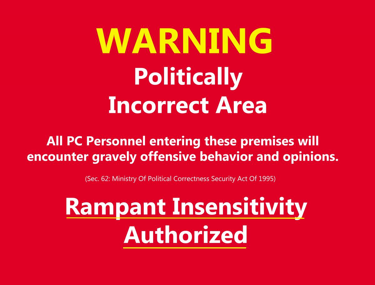 PC Warning Sign