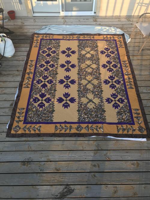 HIdden Crown Paws Quilt