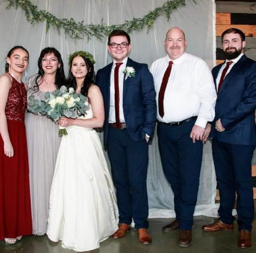 wedding family photo