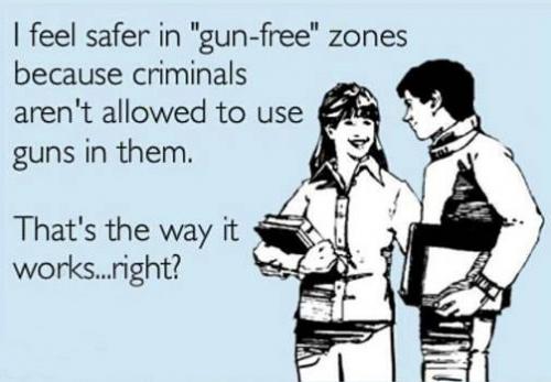 Gun free zones
