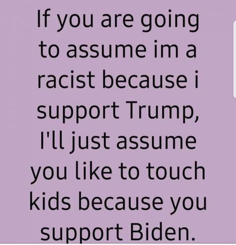 Support Trump racist