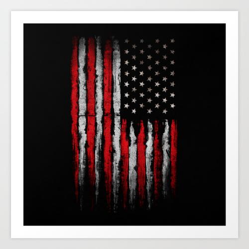 red-white-grunge-american-flag-prints