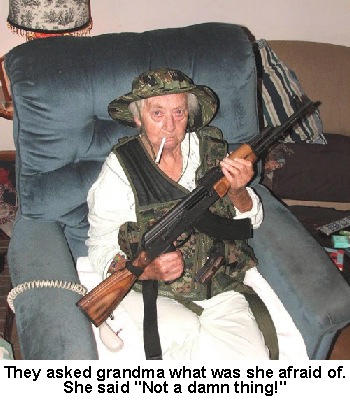 What's grandma afraid of