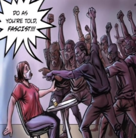 Do as your told, fascist