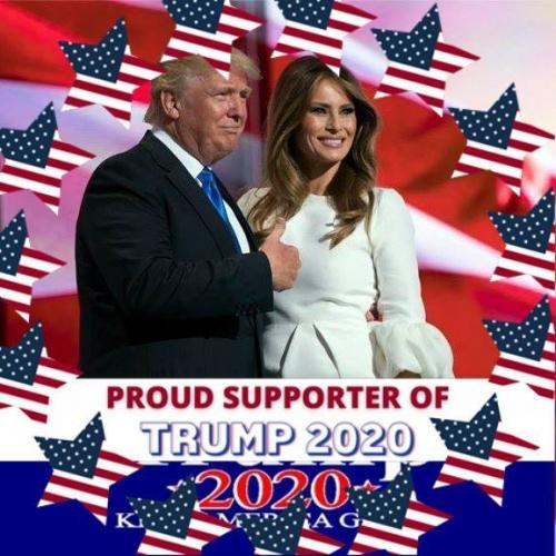 Proud supporter of Trump 2020