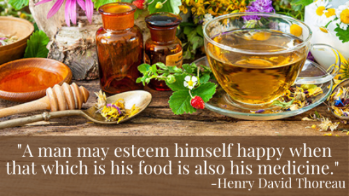 Let thy food be thy medicine