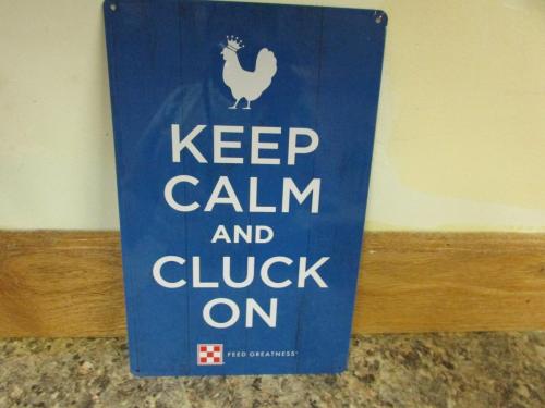 keep calm and cluck on