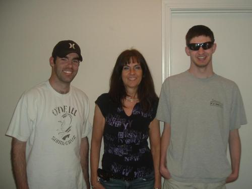 Craig, Mom, and Brad