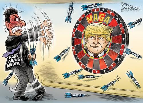 Trump and darts