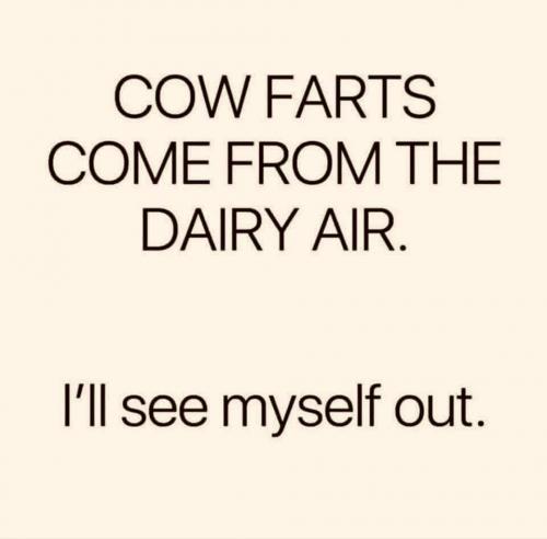 Cow farts