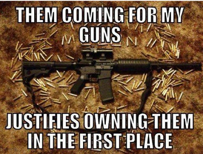 Coming for my Guns