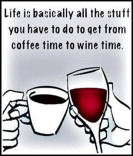 coffee time to wine time