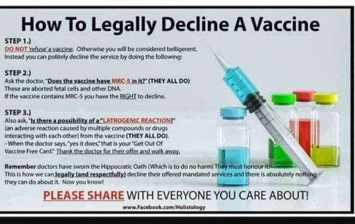 How To Legally Decline A Vaccine final