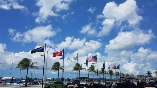 Key West Sunshine Scooters Flags 2