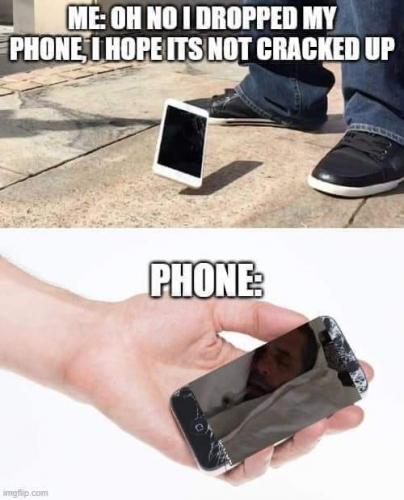 I hope it's not cracked