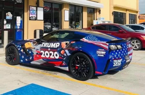 Trump 2020 Corvette