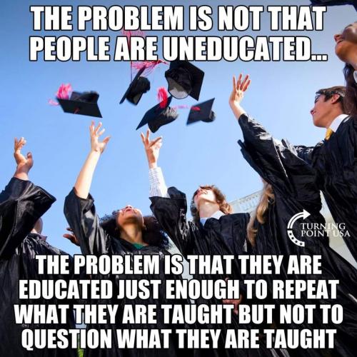 Education vs indoctrination