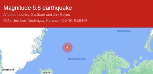 Norway 10 31 2020 quake