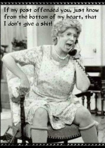 If my post offend you
