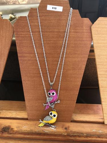 Owl Pendant Necklaces