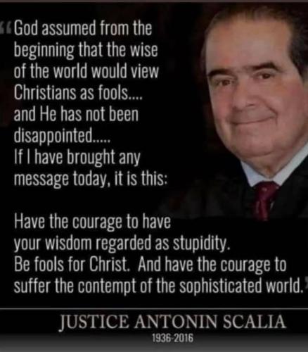 Justice Scalia