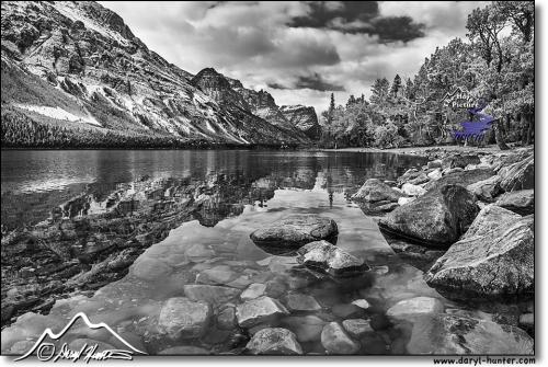 St-mary-lake-black-and-white