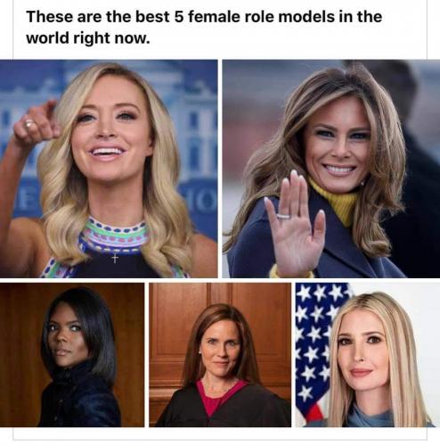 The best 5 women today.