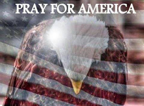 Pray for America Eagle