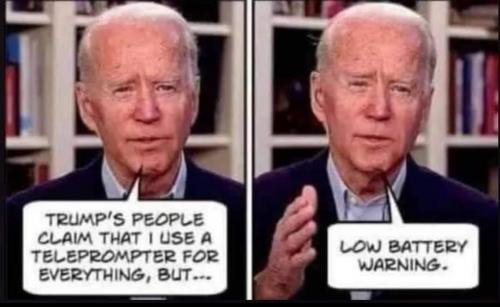 I Don't Use a Teleprompter for...g b g flhsdx asdzsw...