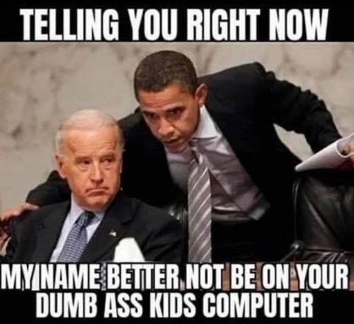 Biden / Obama Laptop From Hell