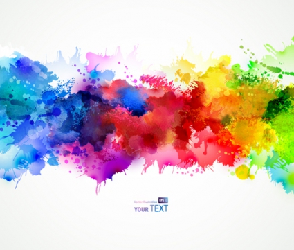 multicolor-watercolor-splash-background-illustration-vector