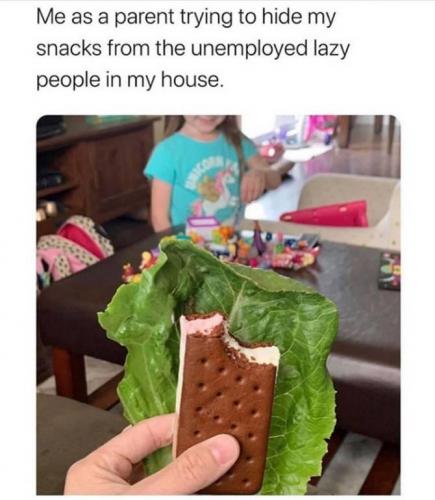 Hiding Snacks