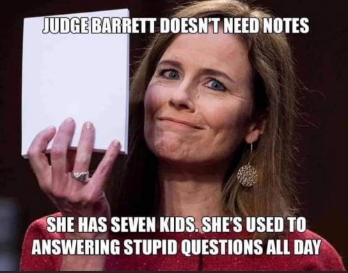 She doesn't need notes