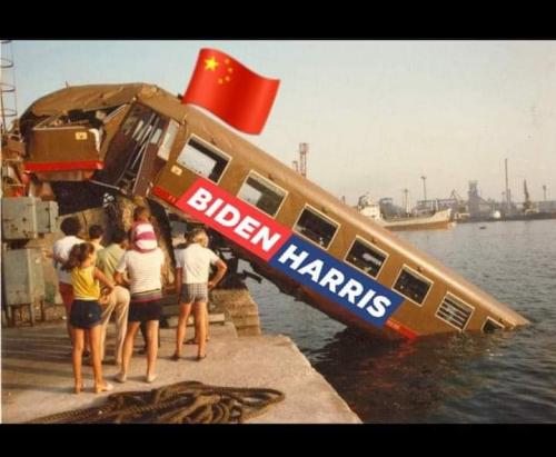 Biden/Harris Tour Bus