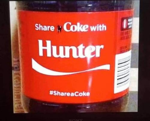 Coke with Hunter