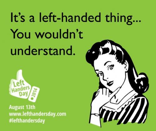 lefthanders thing