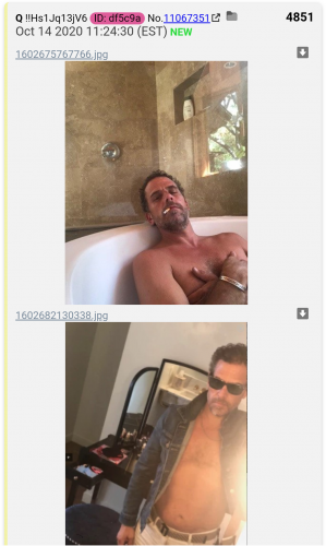 Hunter Biden in Bathtub.