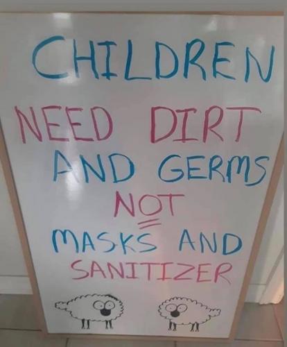 Children need dirt