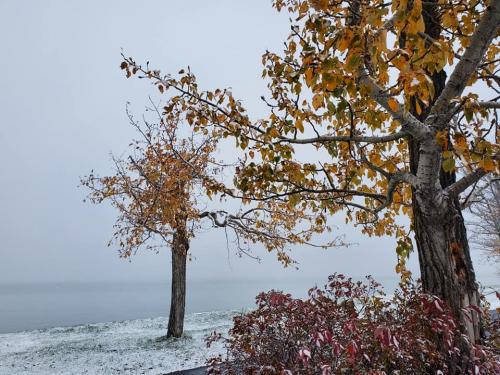 an october snow