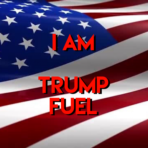 Flag I am Trump Fuel